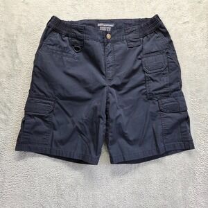 511 Tactical Shorts Womens 10 Blue Cargo Rip Stop 9" Inseam Taclite Pro Canvas